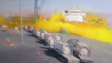 Photo of Video: suben a 13 los muertos por escape de gas de cloro en un puerto de Jordania y hay 123 hospitalizados