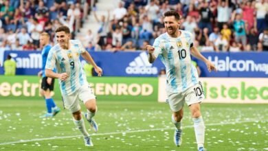 Photo of Con 5 goles y un recital, Messi brilló y Argentina goleó a Estonia