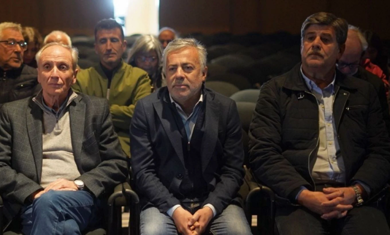 Raúl Rufeil, Alfredo Cornejo y Mario Abed